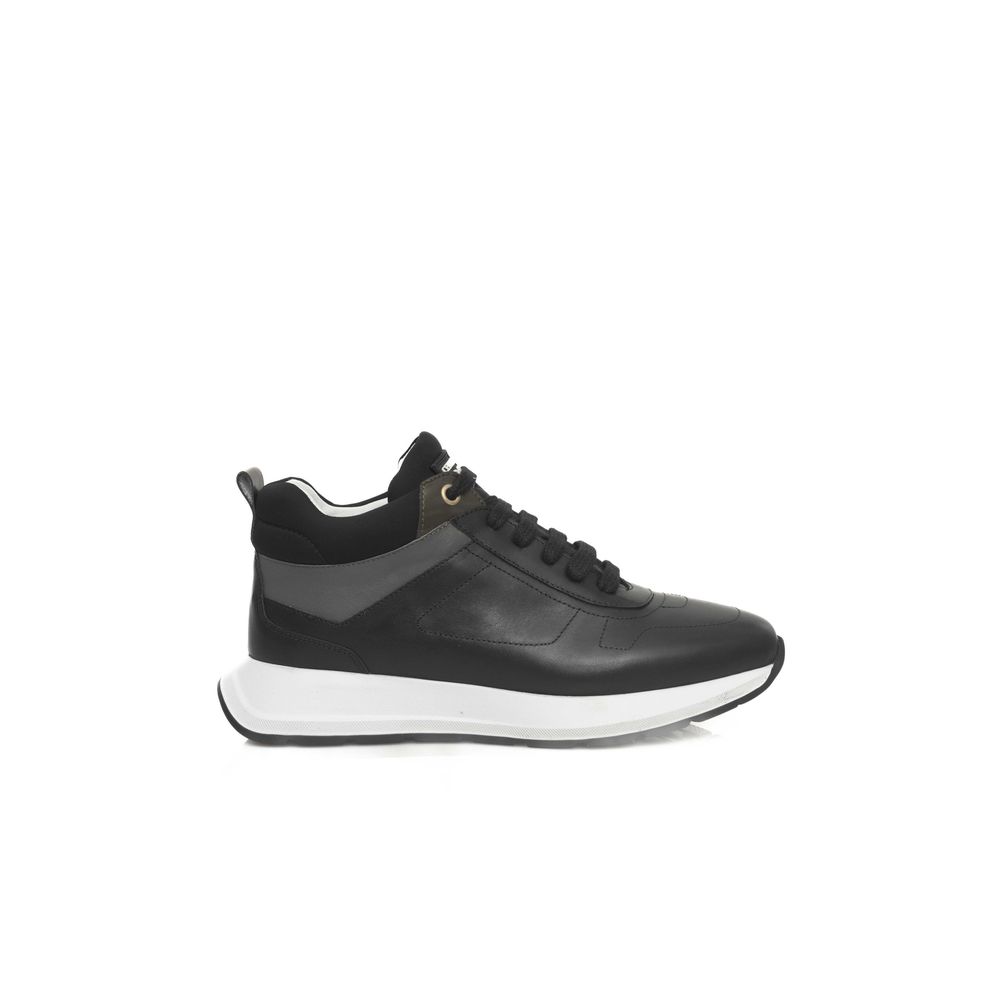 Zapatillas Cerruti 1881 de piel negra para mujer