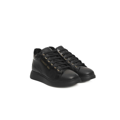 Zapatillas Cerruti 1881 de piel negra para mujer