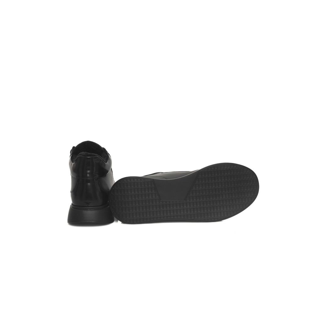 Zapatillas Cerruti 1881 de piel negra para mujer