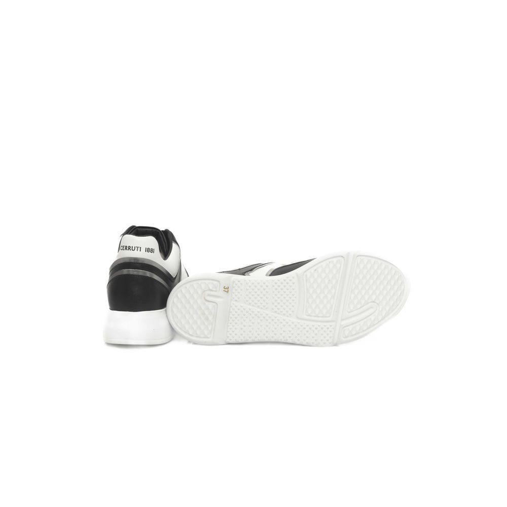 Zapatillas Cerruti 1881 de piel negra para hombre