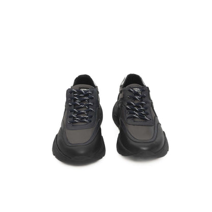 Zapatillas Cerruti 1881 de piel azul para hombre