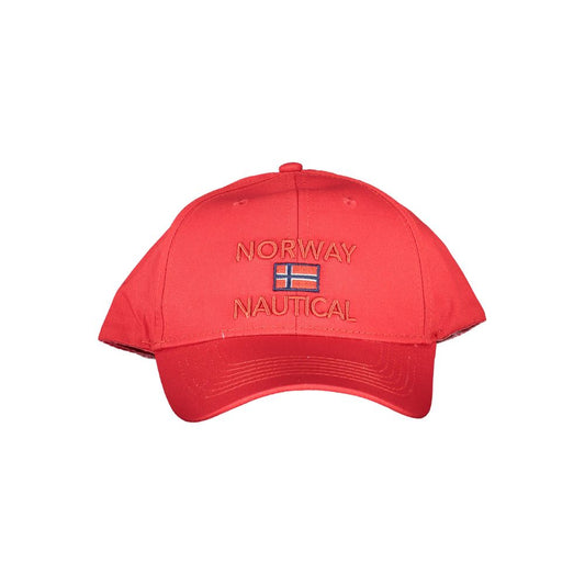 Gorros y gorras de algodón rojos