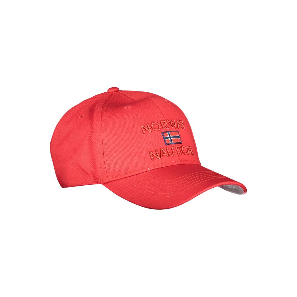 Gorros y gorras de algodón rojos