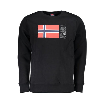Suéter de algodón negro de Noruega 1963