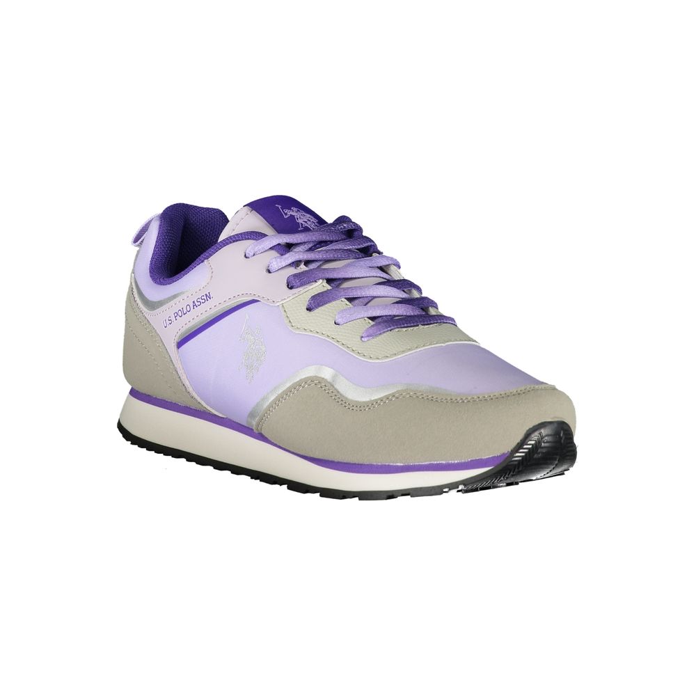 US POLO ASSN. Zapatillas deportivas de poliéster color morado