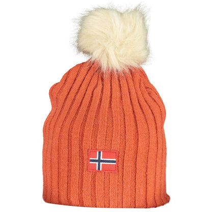 Gorro de poliéster naranja