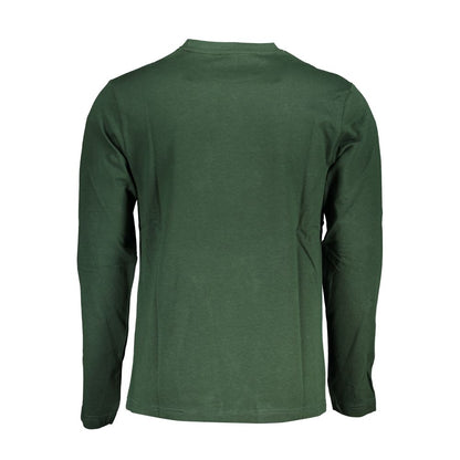 Camiseta de algodón verde US Grand Polo