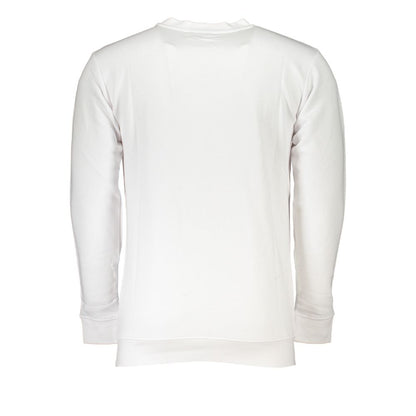 Suéter de algodón blanco Cavalli Class