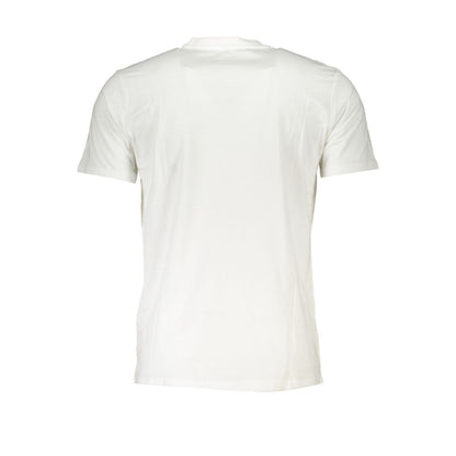 Camiseta de algodón blanca de la clase Cavalli