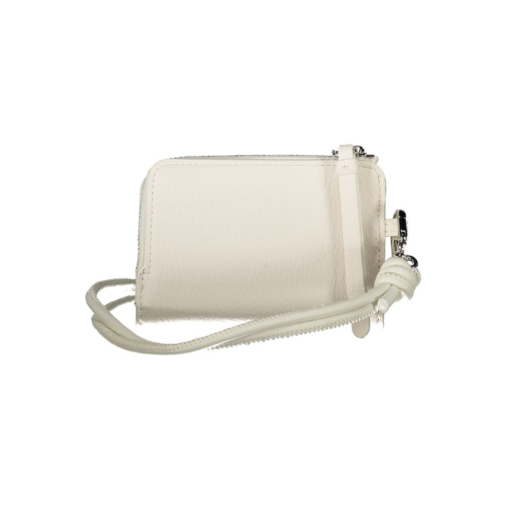 Cartera de polietileno blanca