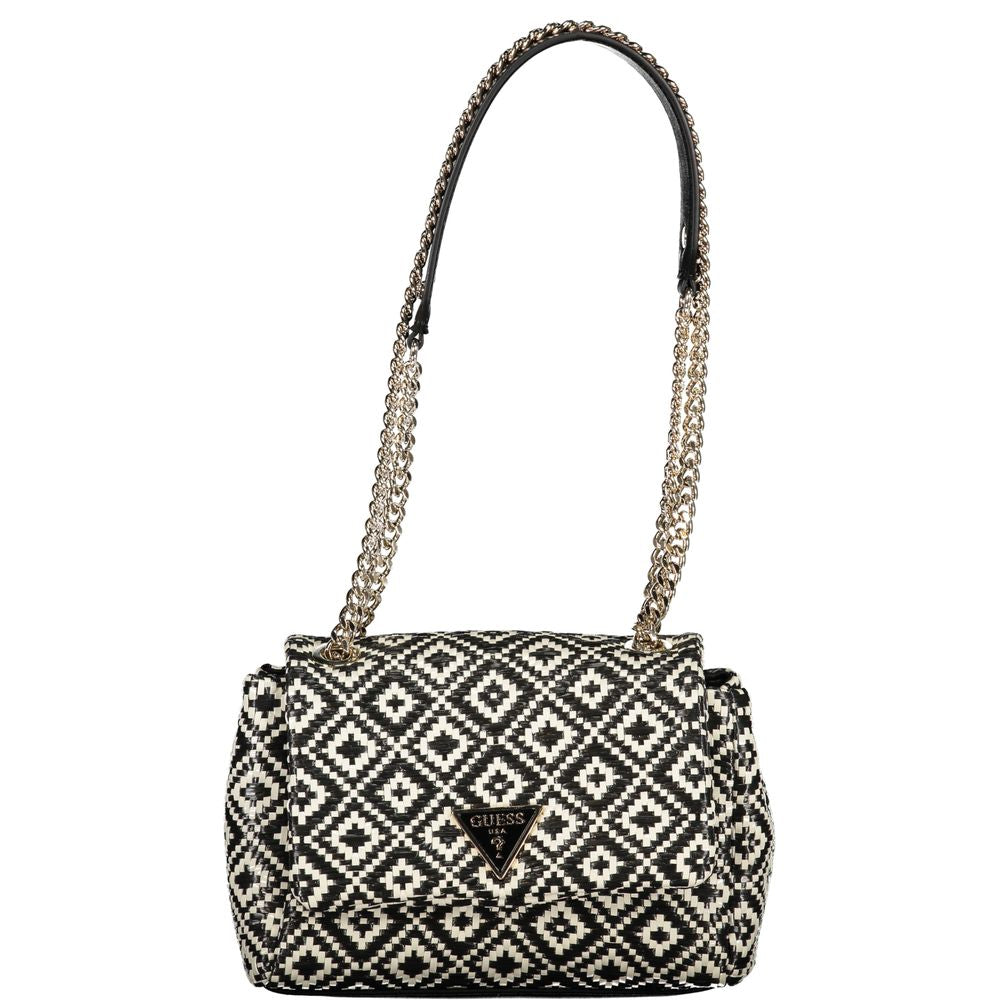 Bolso de mano de polietileno negro