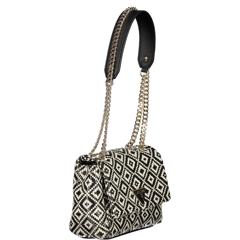 Bolso de mano de polietileno negro