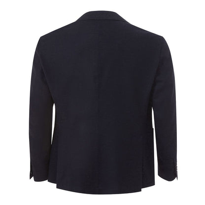 Elegante chaqueta Lardini de algodón azul