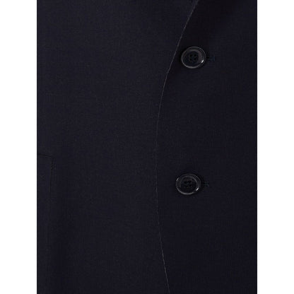 Elegante chaqueta Lardini de algodón azul