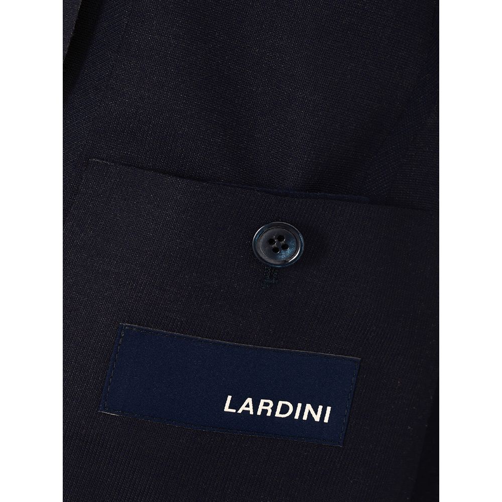 Elegante chaqueta Lardini de algodón azul