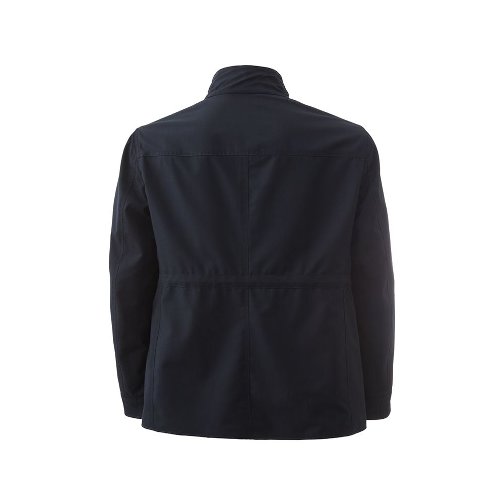 Chaqueta elegante de lana azul Lardini para hombre