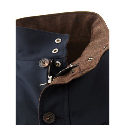 Chaqueta elegante de lana azul Lardini para hombre