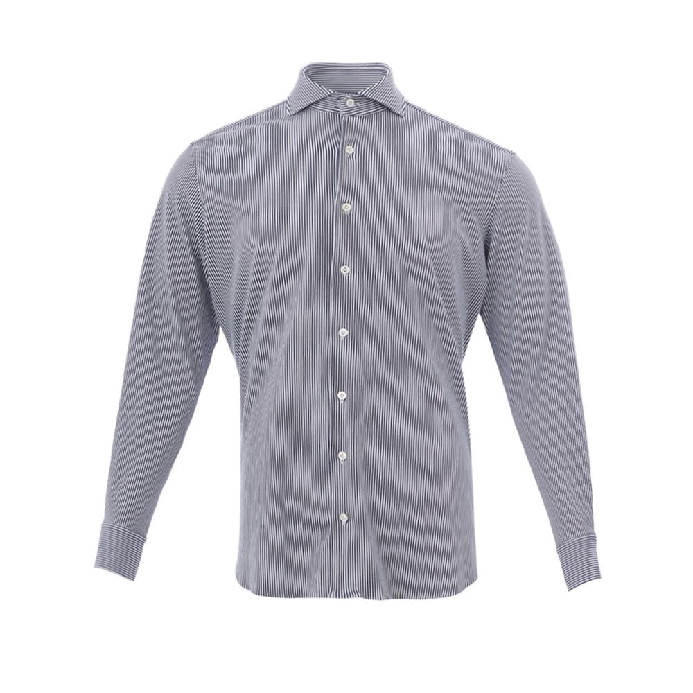 Camisa Lardini Elegante de Algodón Multicolor para Hombre