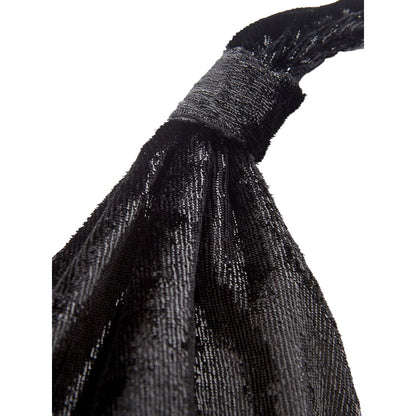 Vestido elegante de poliéster negro de Lardini