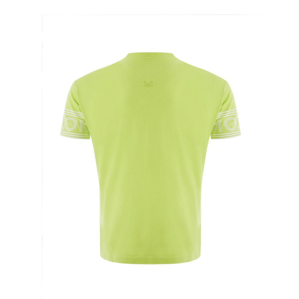 Camiseta Kenzo de algodón en amarillo soleado para hombres con estilo