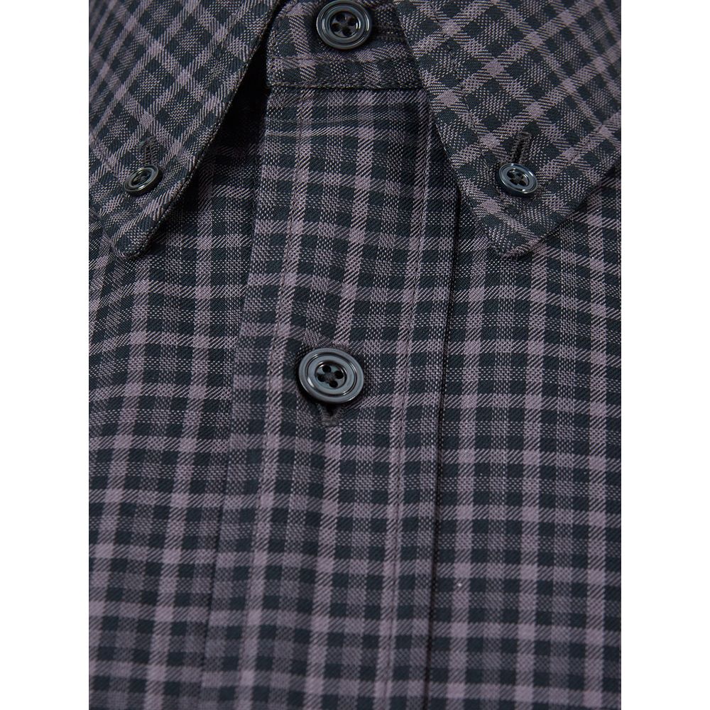 Camisa elegante de algodón multicolor para hombre de Tom Ford