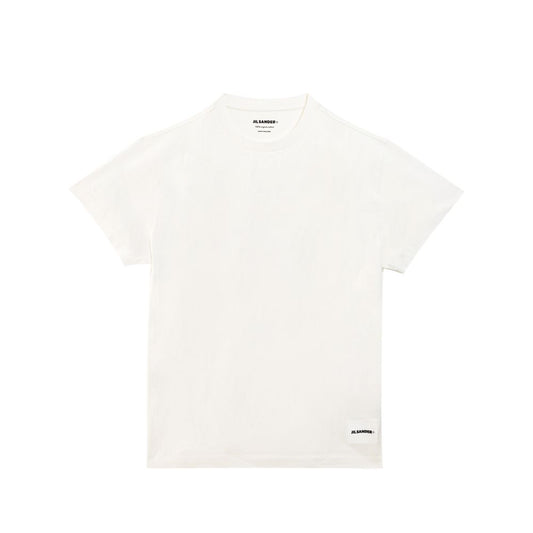 Camiseta orgánica de algodón blanca de Jil Sander