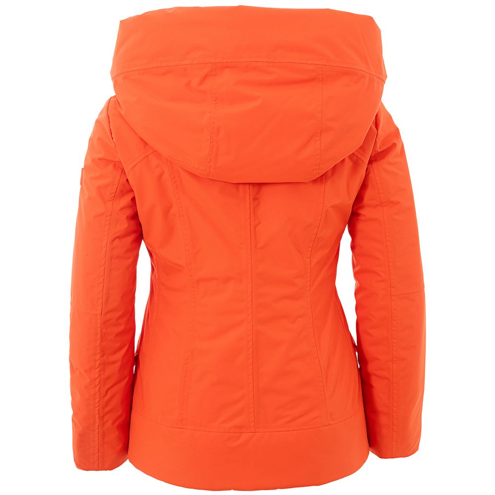 Chaqueta elegante de poliéster color naranja Peuterey para mujer