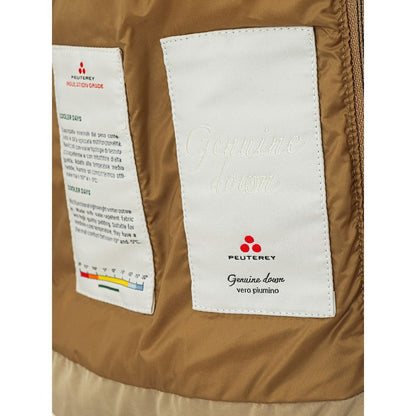 Chaqueta elegante de poliéster beige Peuterey para mujer