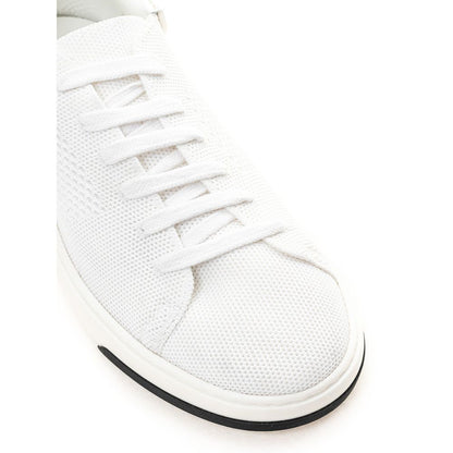 Zapatillas elegantes de piel blanca de Casadei