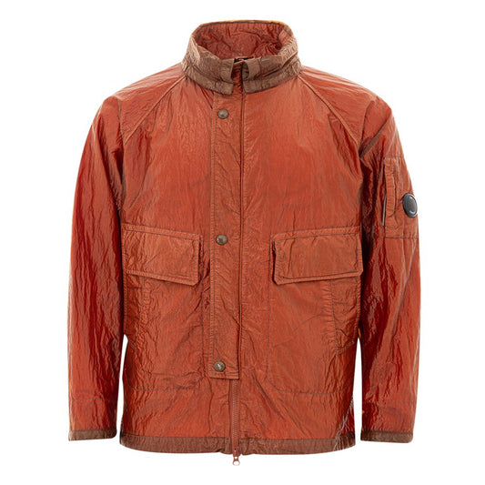 Chaqueta de poliamida de alto rendimiento de color naranja de CP Company