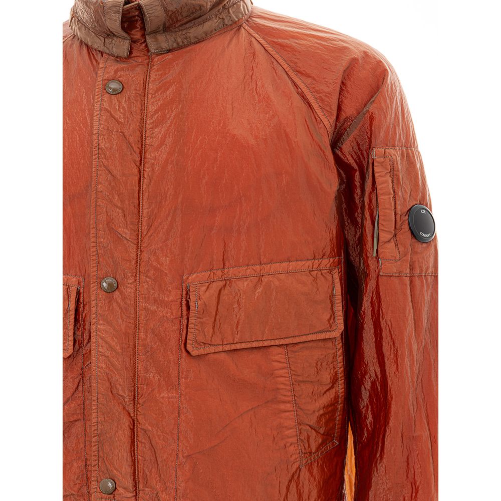 Chaqueta de poliamida de alto rendimiento de color naranja de CP Company