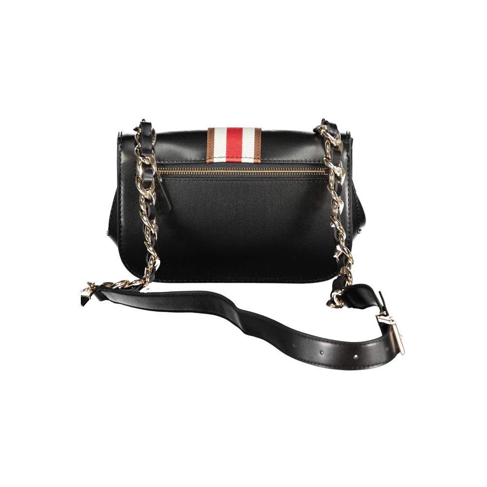 Bolso de mano de polietileno negro