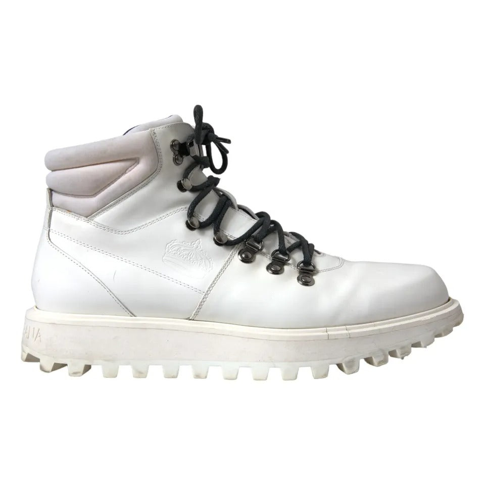 Botines de trekking Vulcano blancos de Dolce &amp; Gabbana para hombre