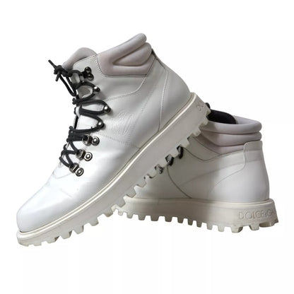 Botines de trekking Vulcano blancos de Dolce &amp; Gabbana para hombre