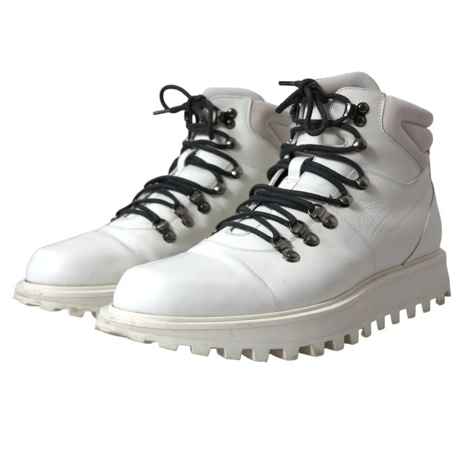 Botines de trekking Vulcano blancos de Dolce &amp; Gabbana para hombre