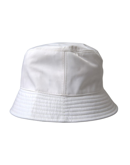 Gorra de pescador Dolce &amp; Gabbana de algodón blanco para hombre