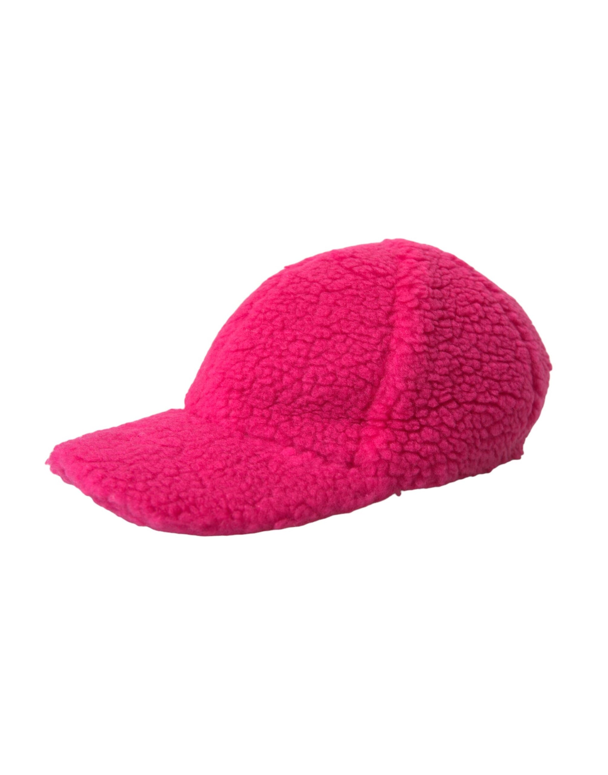 Gorra de béisbol de felpa polar rosa de Dolce &amp; Gabbana para hombre