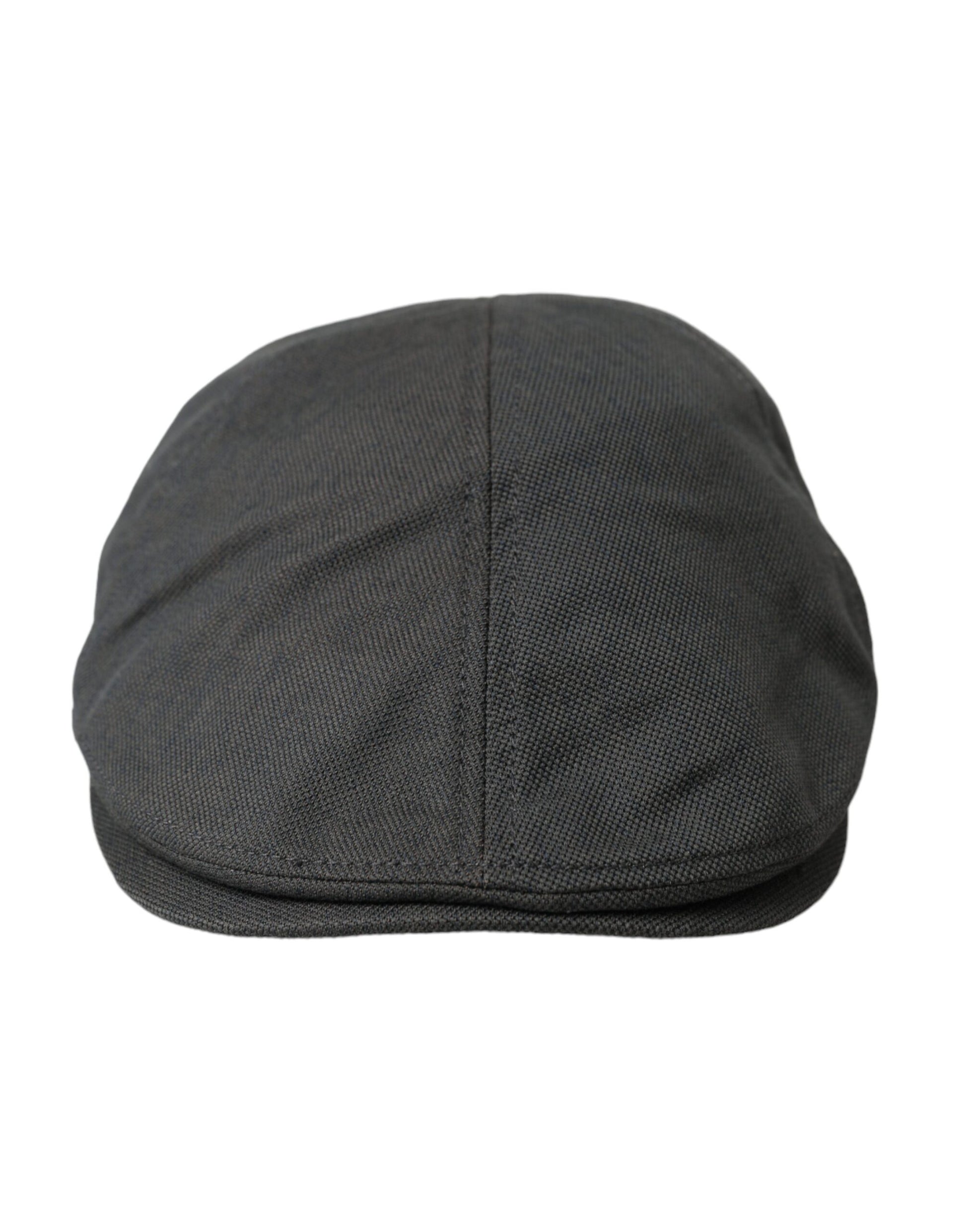 Gorra de vendedor de periódicos Dolce &amp; Gabbana de tela de nailon gris oscuro para hombre