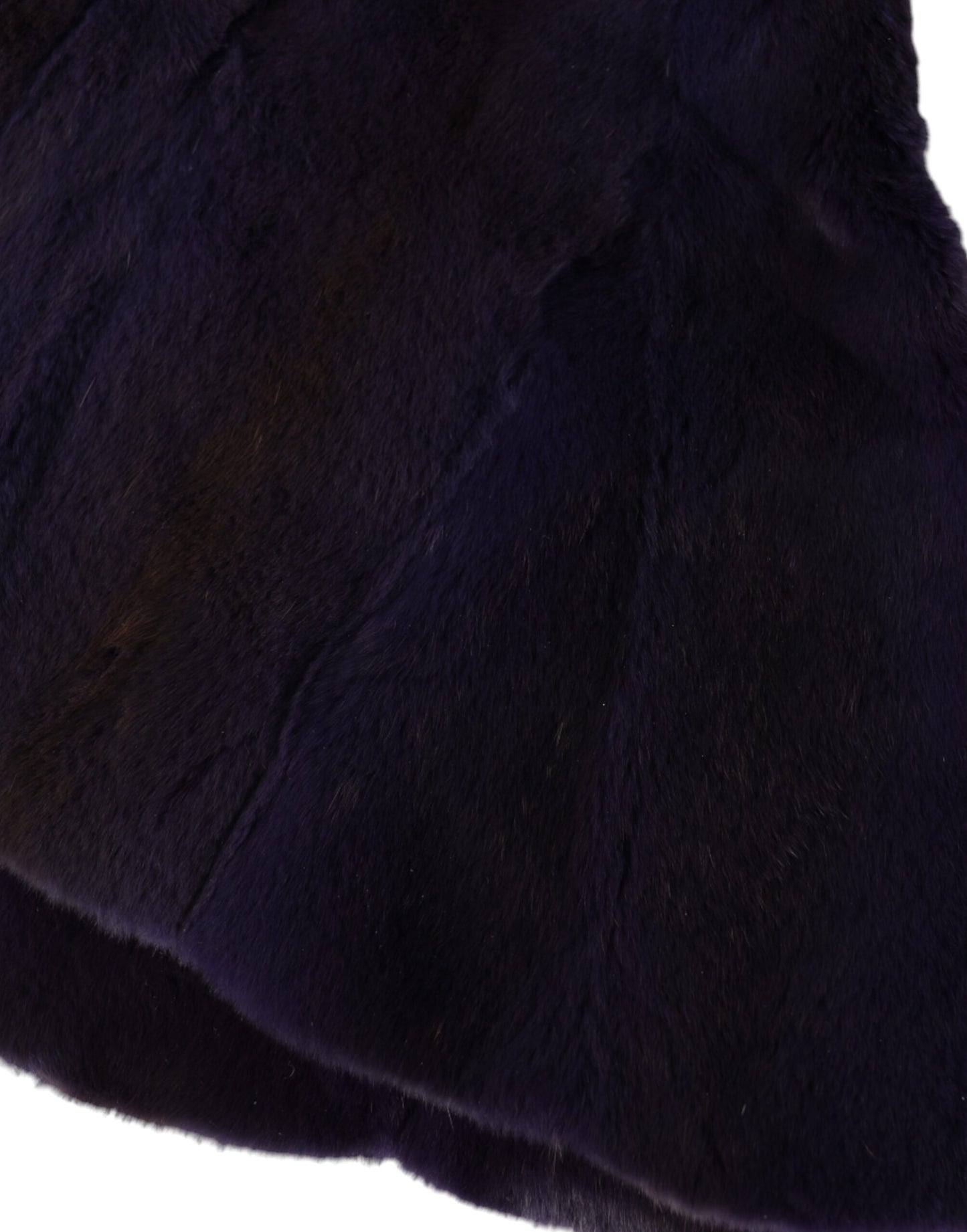 Gorro envolvente de piel de comadreja negra de Dolce &amp; Gabbana