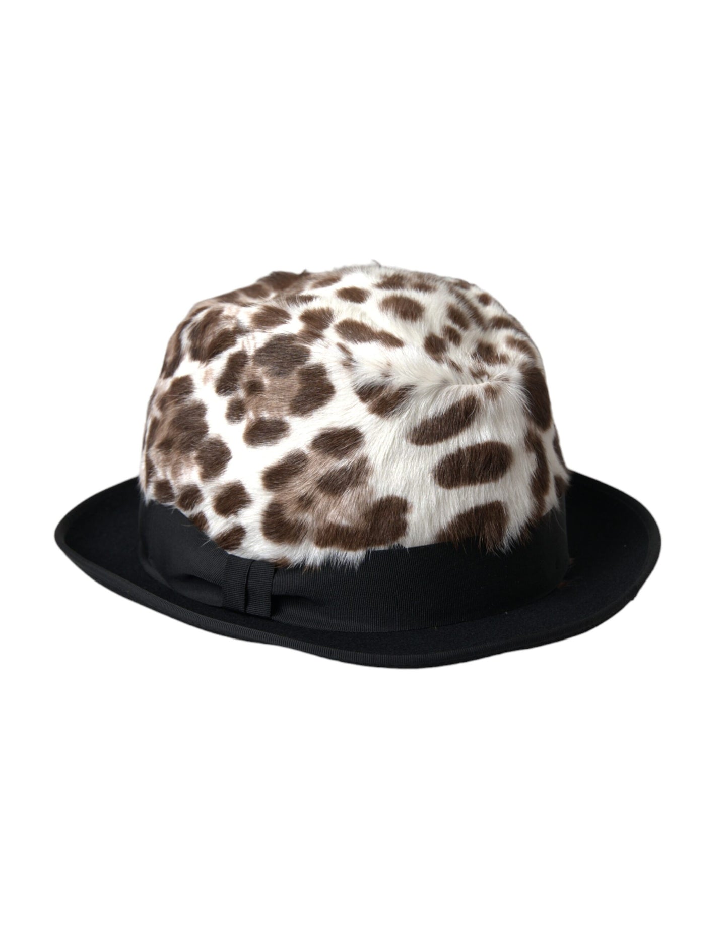 Sombrero Fedora Dolce &amp; Gabbana con estampado de leopardo multicolor para mujer