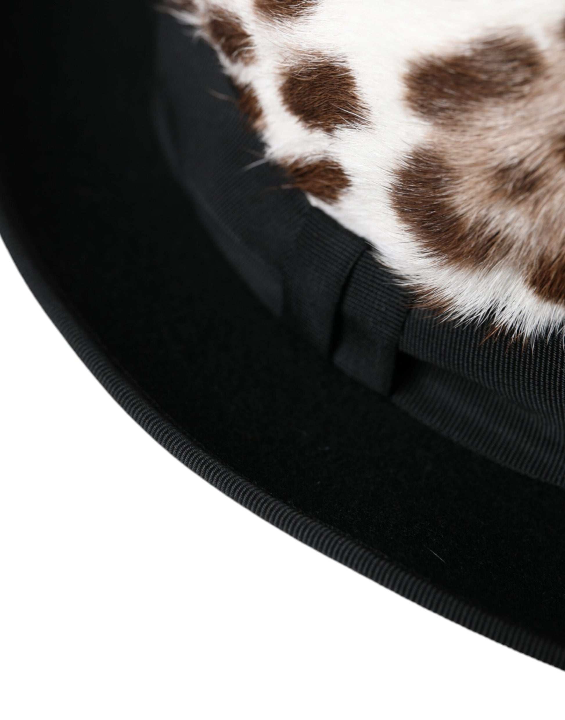 Sombrero Fedora Dolce &amp; Gabbana con estampado de leopardo multicolor para mujer