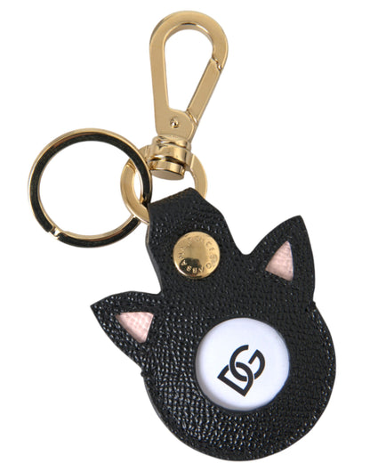 Multicolor Dauphine Calfskin DG Logo Keyring Keychain