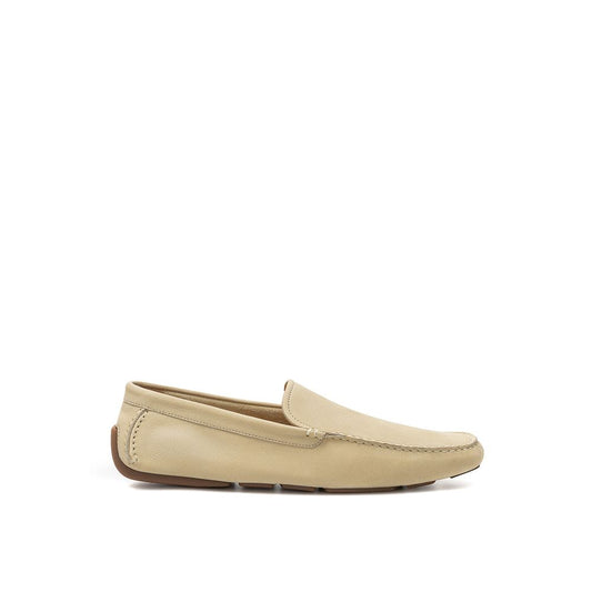 Mocasín de piel beige Bally