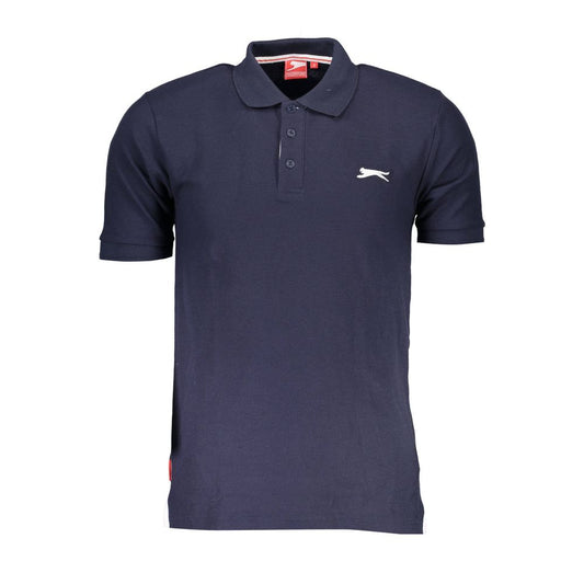 Polo de algodón azul Slazenger