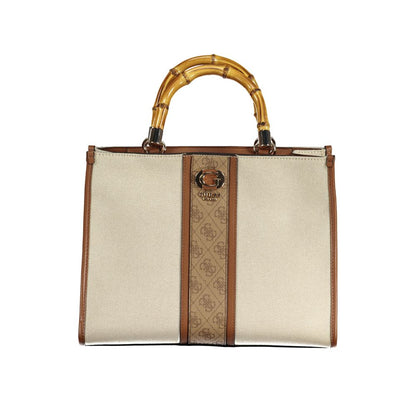 Bolso de algodón beige