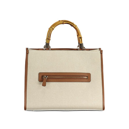 Bolso de algodón beige