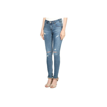 One Teaspoon Blue Cotton Jeans & Pant