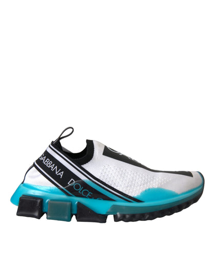 Zapatillas deportivas sin cordones Sorrento de Dolce &amp; Gabbana en negro, blanco y azul