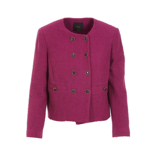 Trajes y blazer de algodón fucsia de PINKO