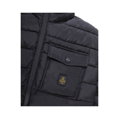 Chaqueta de nailon negra Refrigiwear para hombre